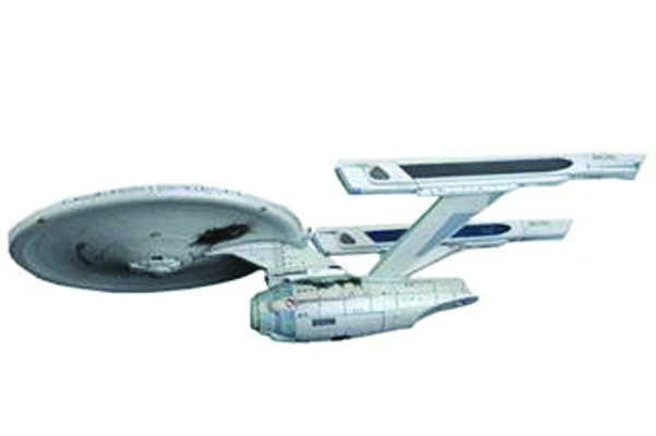JAN084488 ST TWOK EXC BATTLE DAMAGED ENTERPRISE Previews World