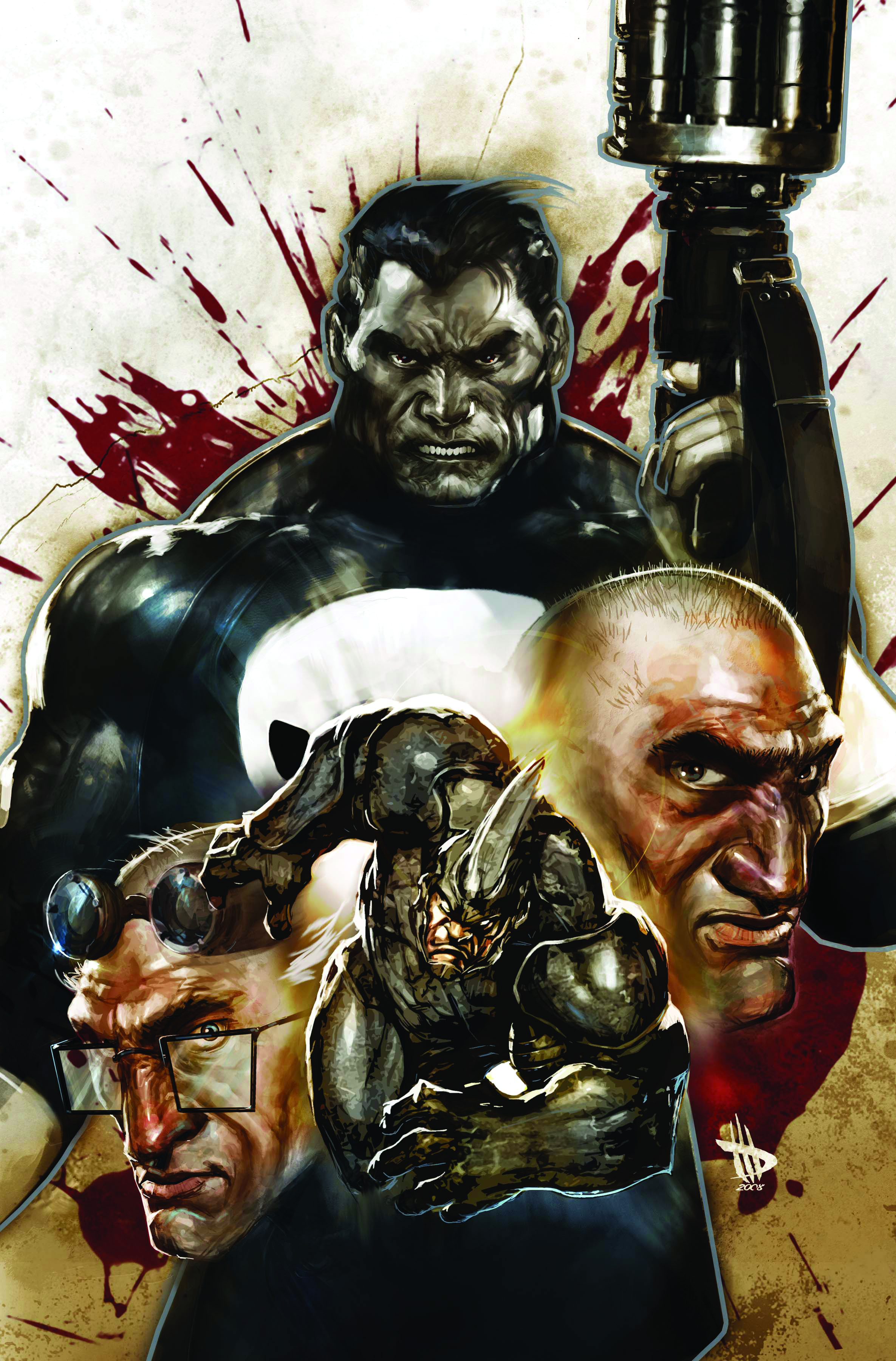 OCT082508 - PUNISHER WAR JOURNAL PREM HC VOL 04 JIGSAW - Previews World
