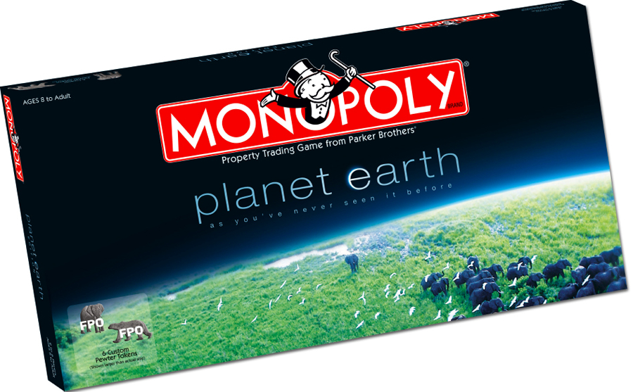 NOV078196 - PLANET EARTH MONOPOLY - Previews World