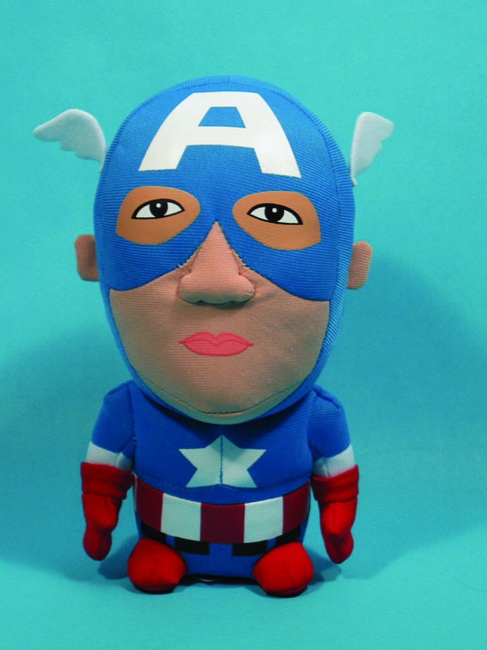 big captain america plush