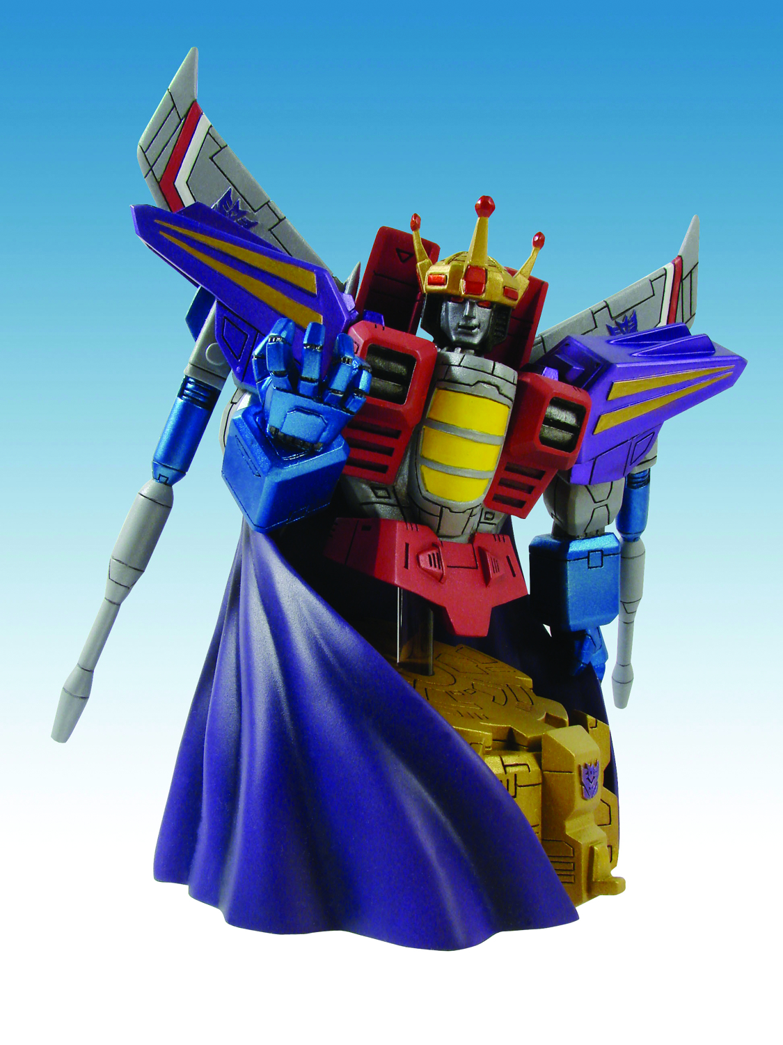 MAY084743 TRANSFORMERS STARSCREAM CORONATION BUST Previews World