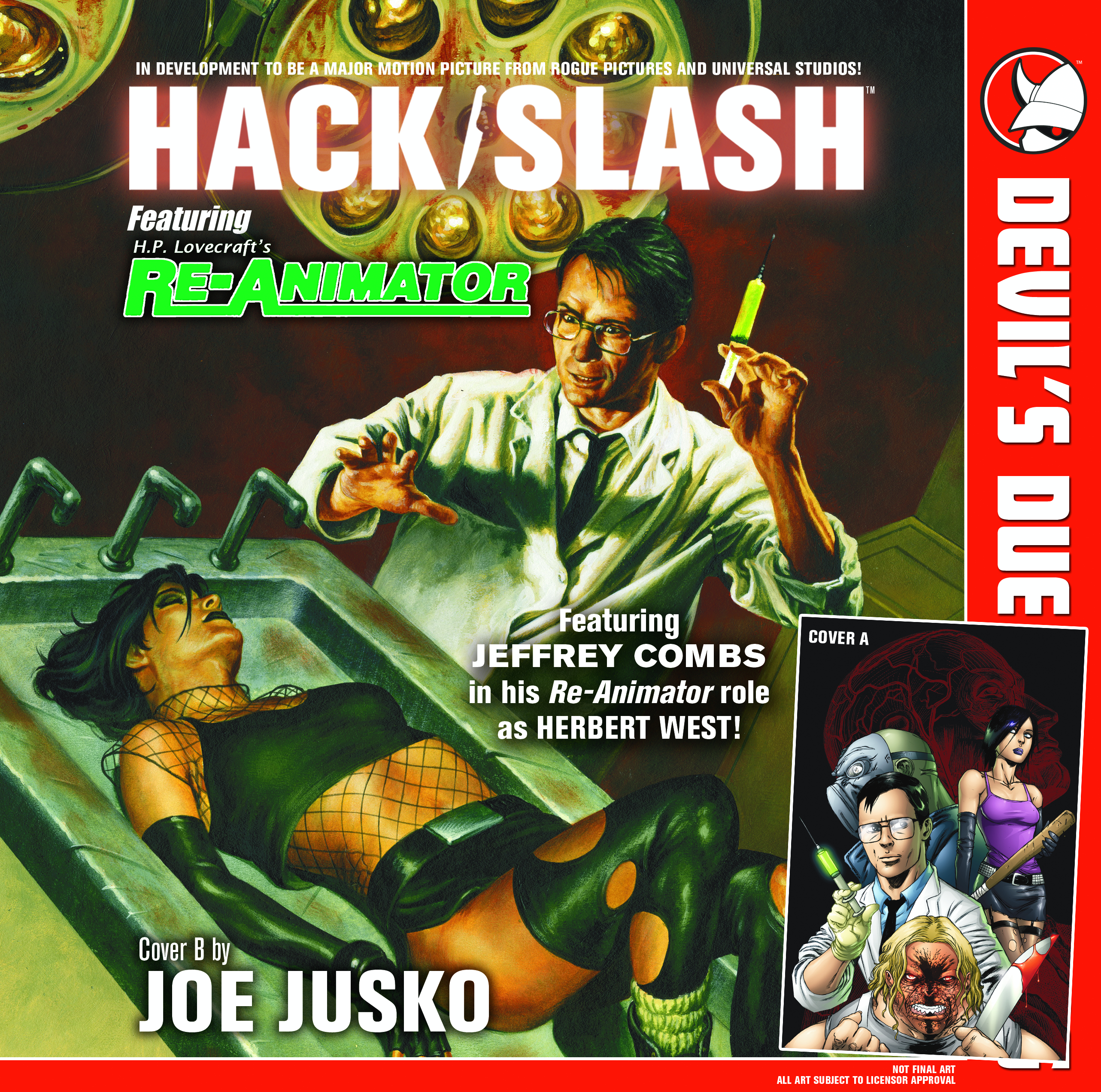 Jun0854 Hack Slash Series 15 Jusko Cvr A Mr Previews World