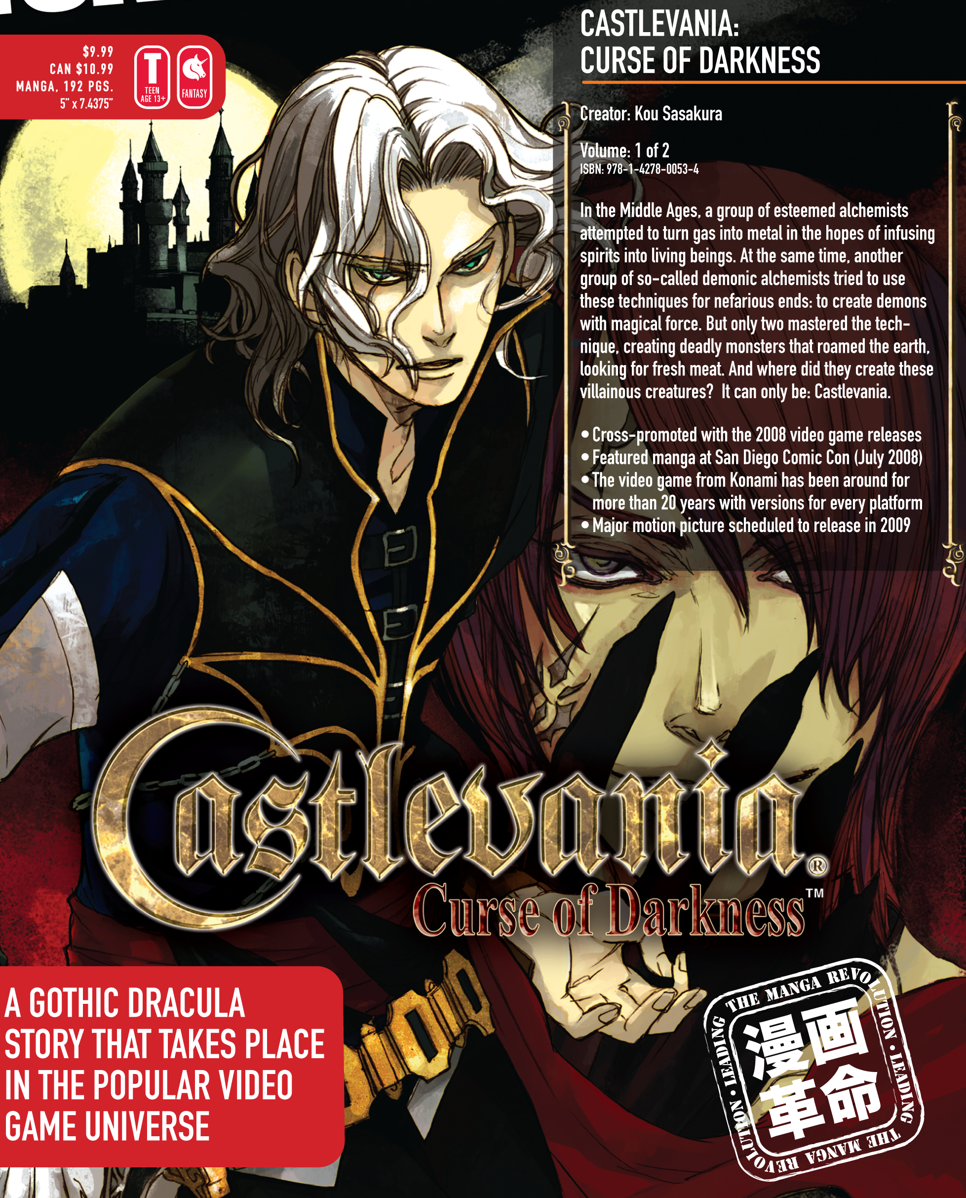 Castlevania curse of darkness manga