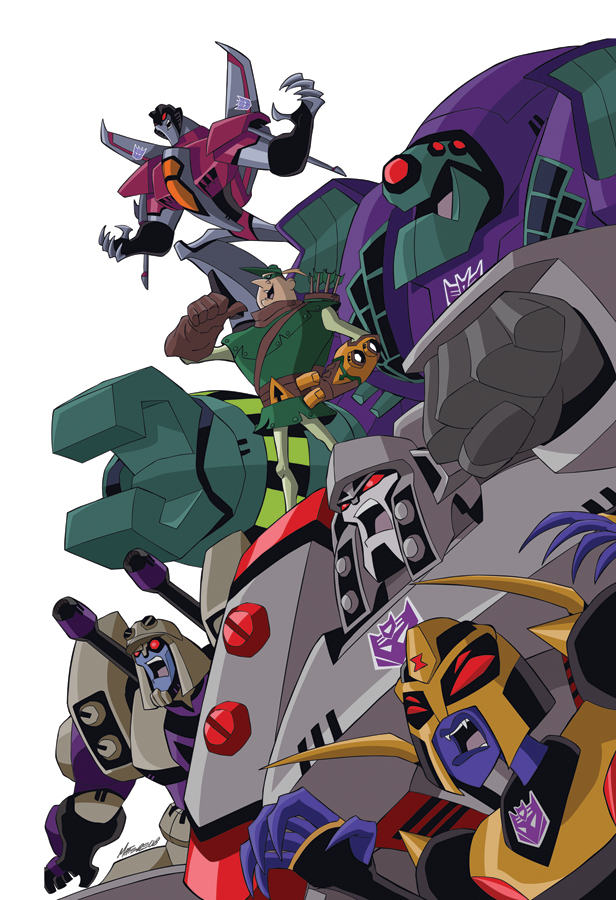 JUN084029 - TRANSFORMERS ANIMATED ARRIVAL #1 - Previews World