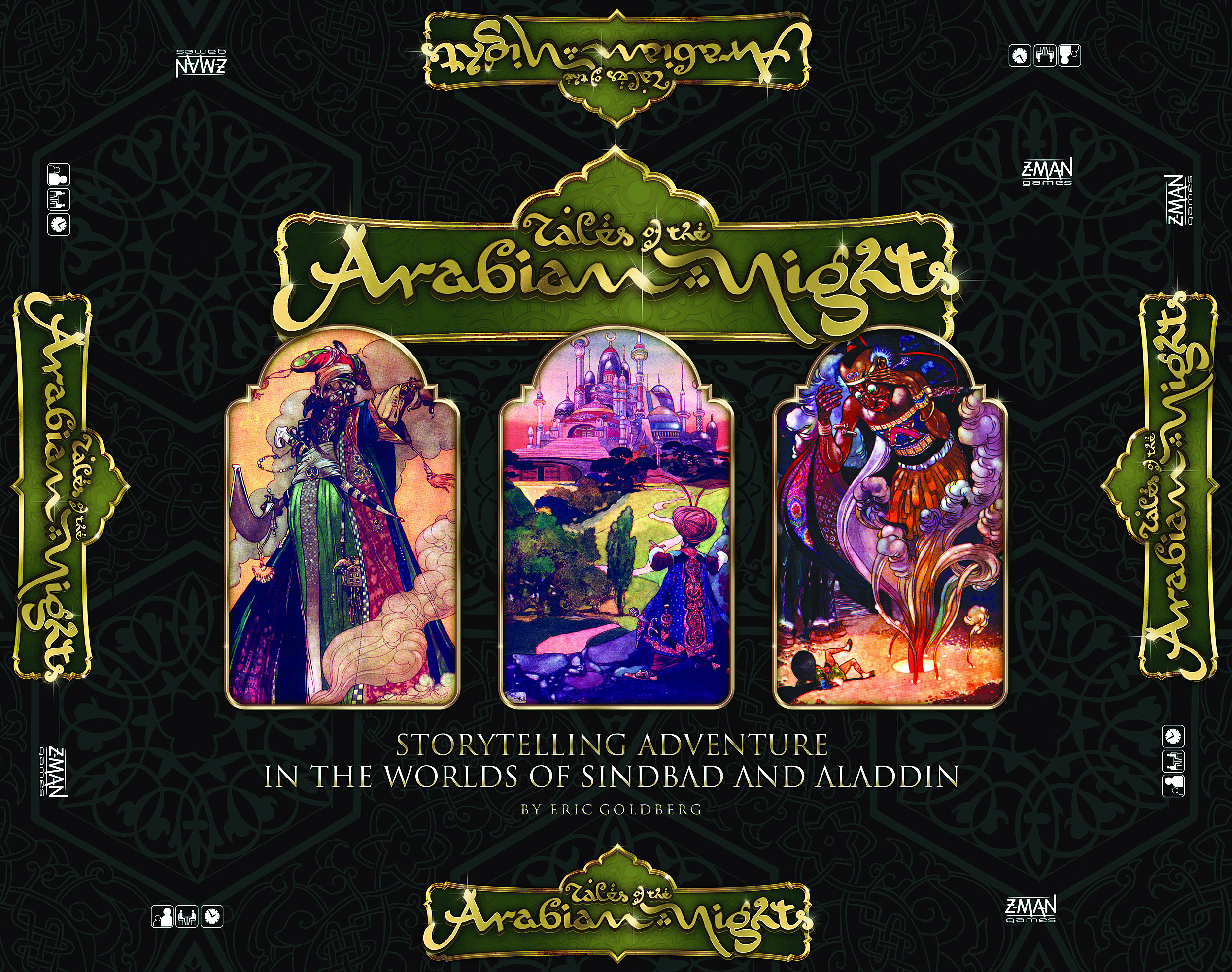 SEP091650 - TALES O/T ARABIAN NIGHTS BOARD GAME (RES) - Previews World
