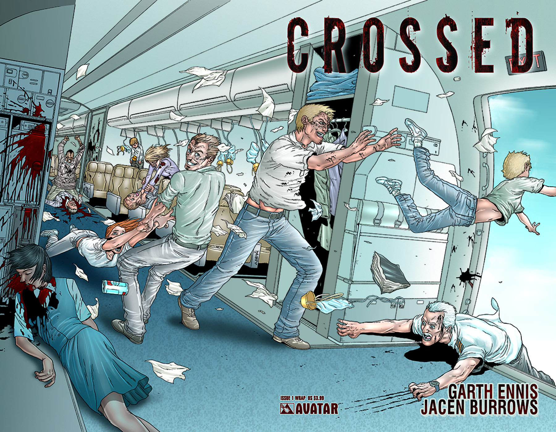 AUG083782 - CROSSED #1 (OF 9) WRAP CVR (MR) - Previews World