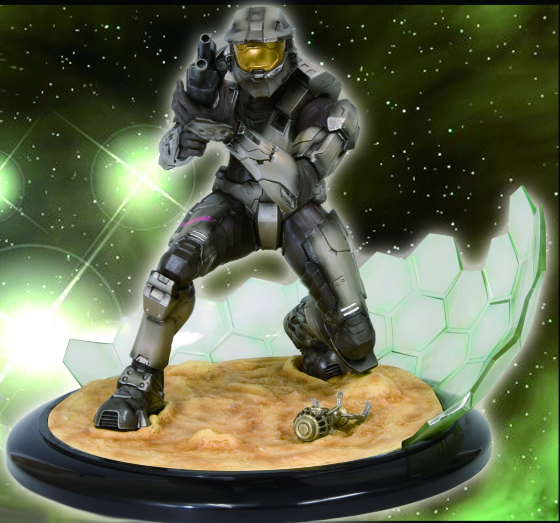 Halo shop spartan statue