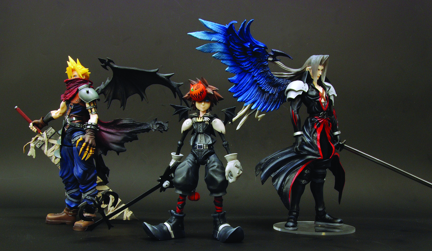 Square Enix Kingdom Hearts Avatar Mascot Strap Sephiroth Trading Collection  Figure