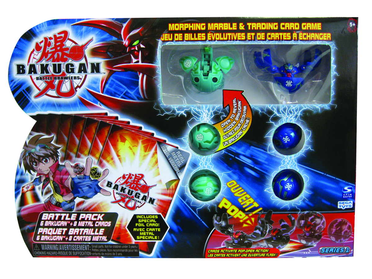 Bakugan Battle Brawlers: Marbles, Transformers, and CCG