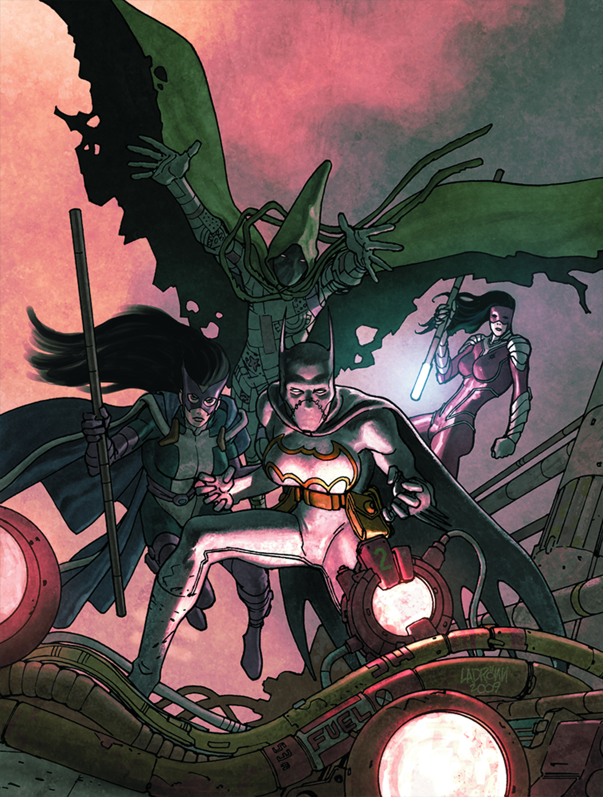 MAR090134 - BATMAN BATTLE FOR THE COWL THE NETWORK #1 - Previews World