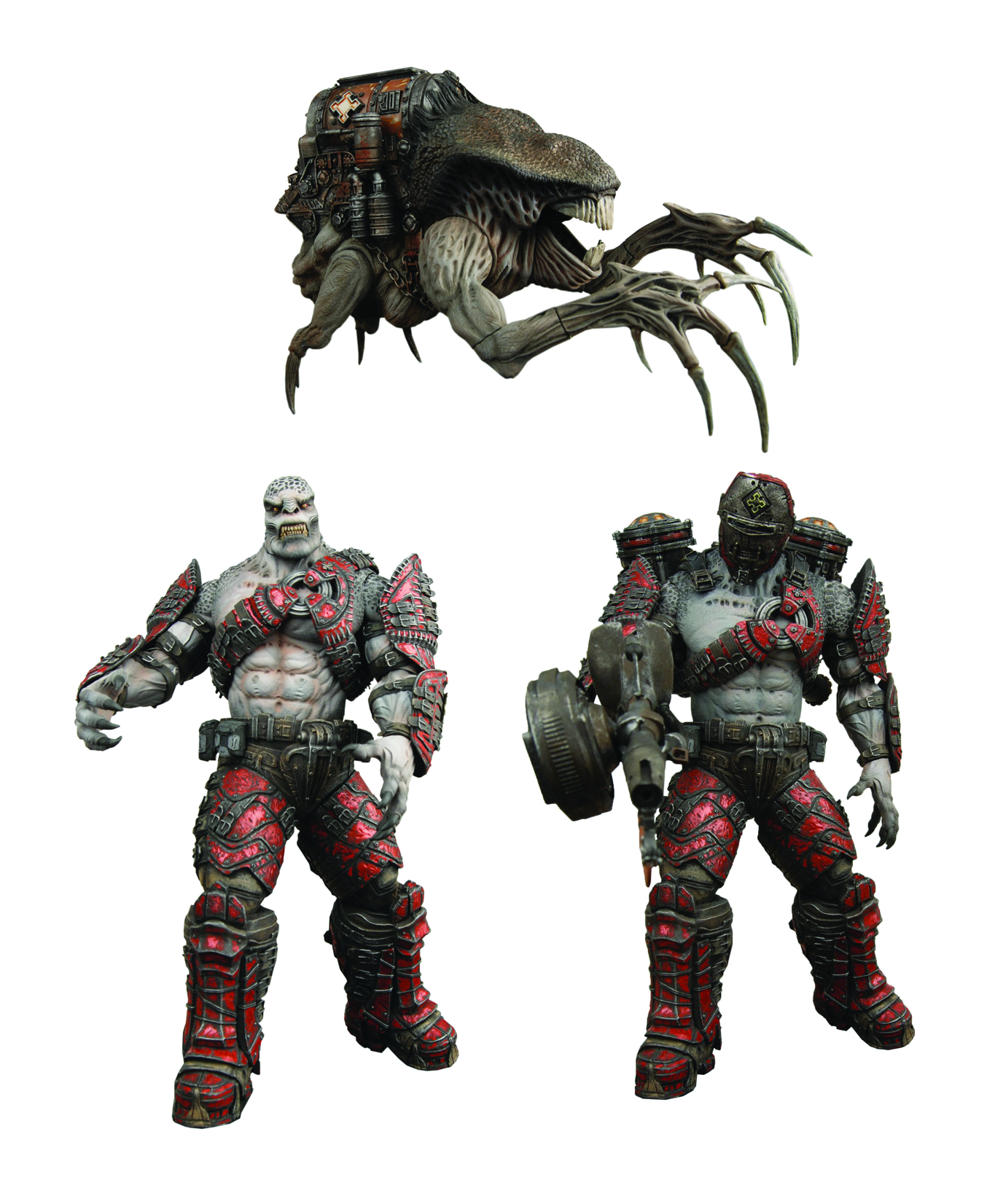 MAY091484 GEARS OF WAR 7IN AF SER 4 ASST Previews World