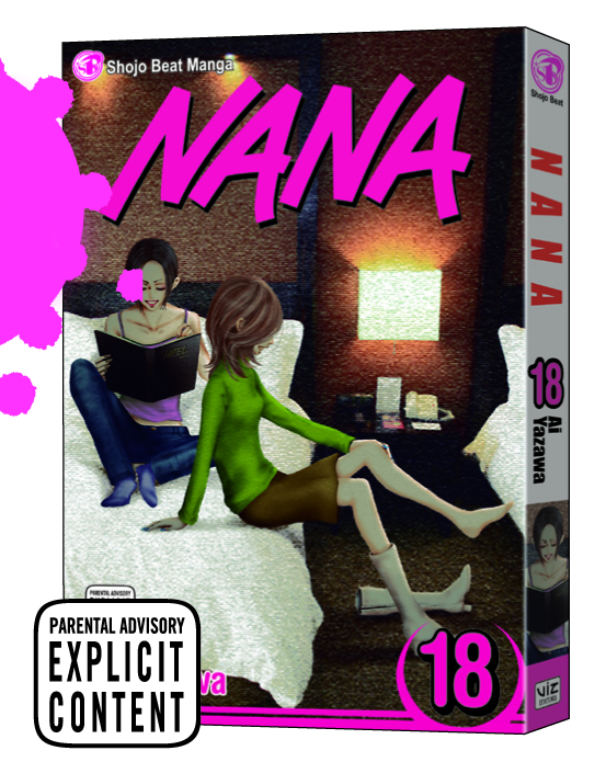 NANA Nana Osaki short black middle part wig