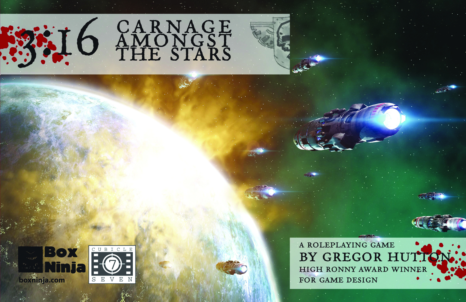 AUG091700 316 CARNAGE AMONGST STARS RPG CORE RULEBOOK Previews World
