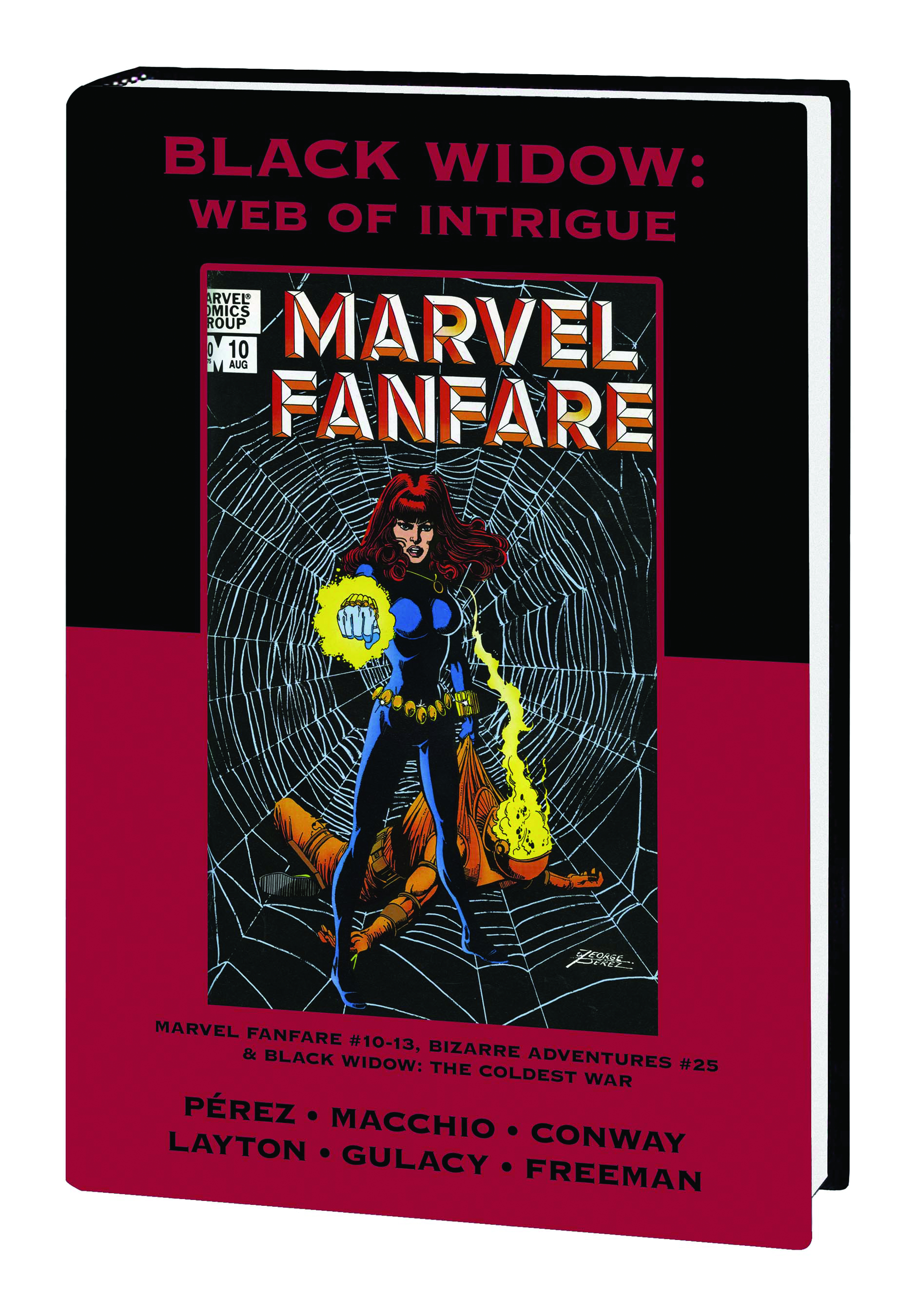 OCT090609 - BLACK WIDOW WEB OF INTRIGUE PREM HC DM VAR ED 40 - Previews  World