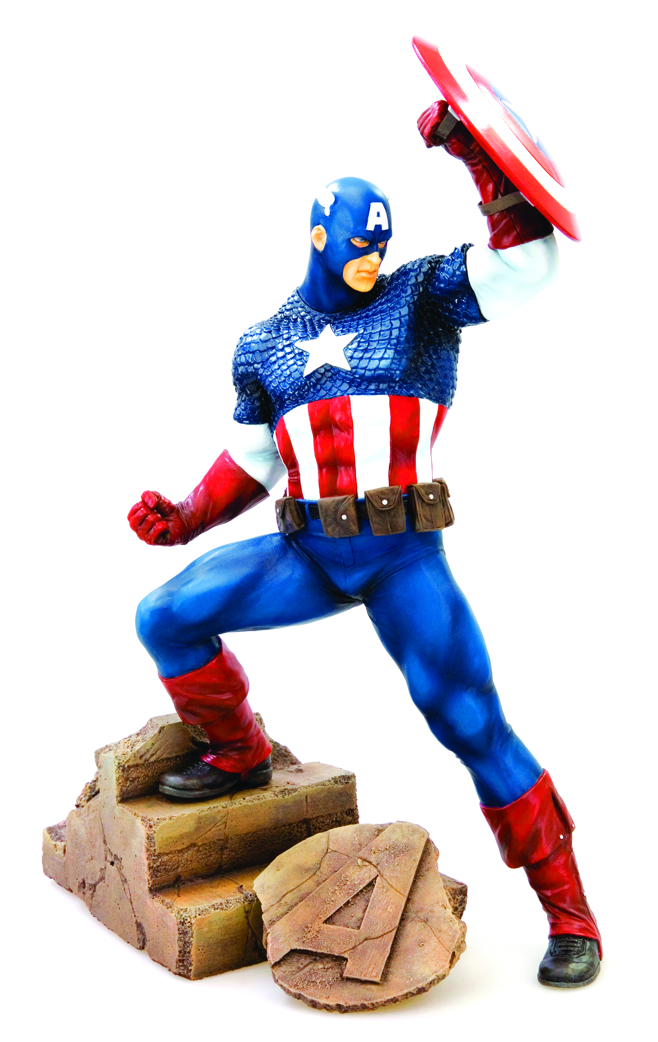 avengers captain america statue