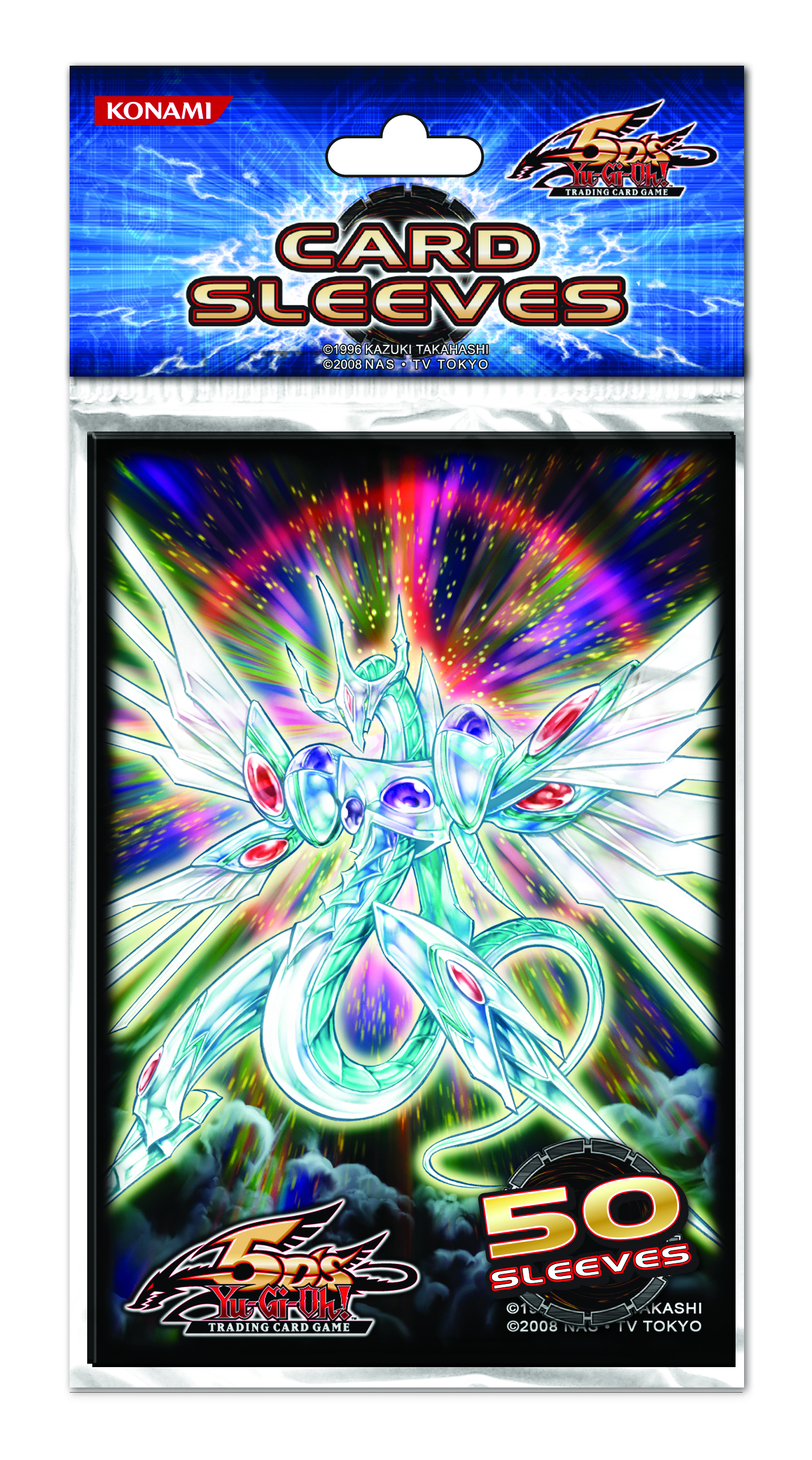 JAN101661 - YU GI OH TCG 5DS MAJESTIC DRAGON CARD SLEEVE DIS - Previews  World