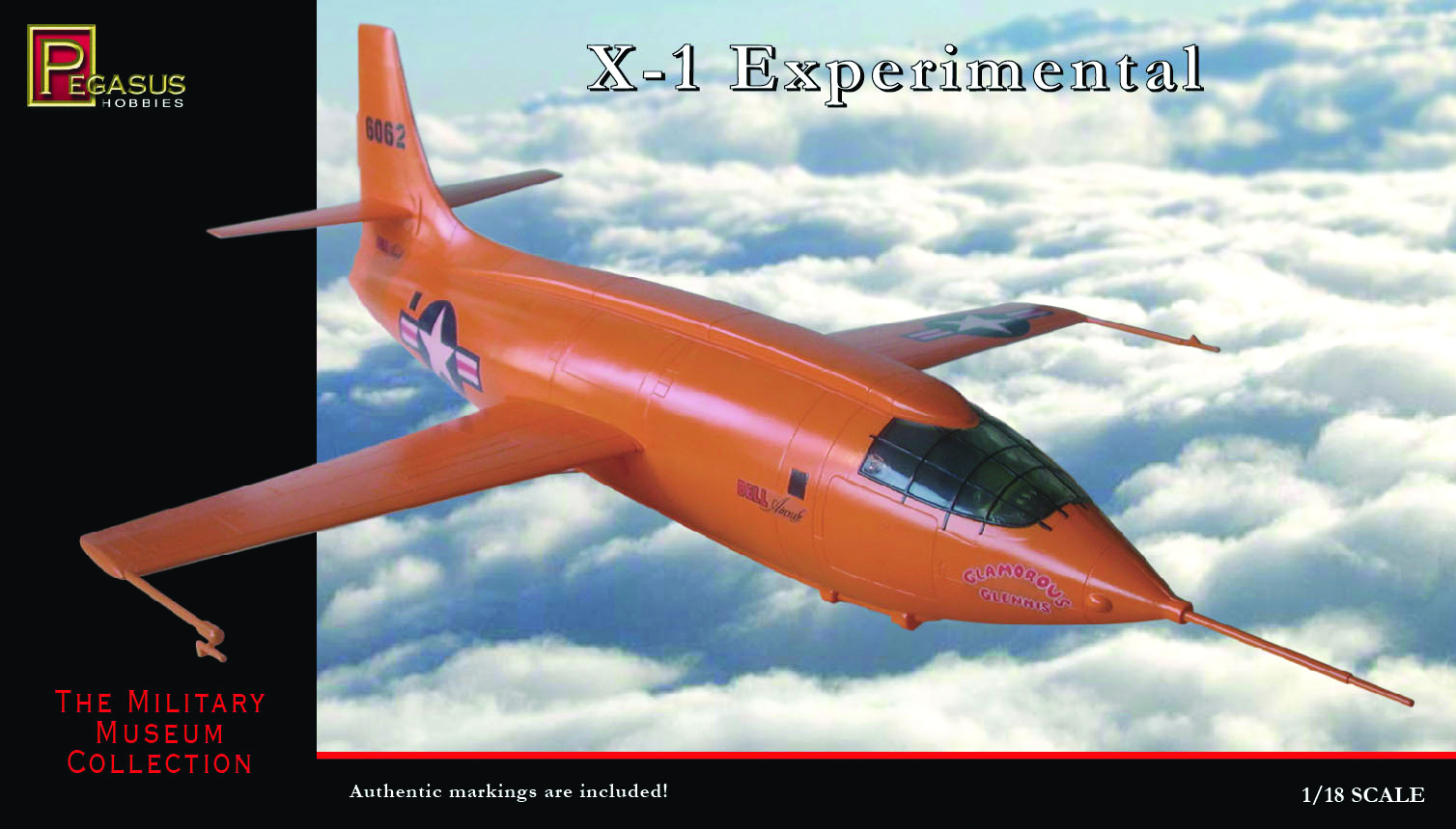 Pegasus Hobbies X-1 Experimental 1/18 Scale 