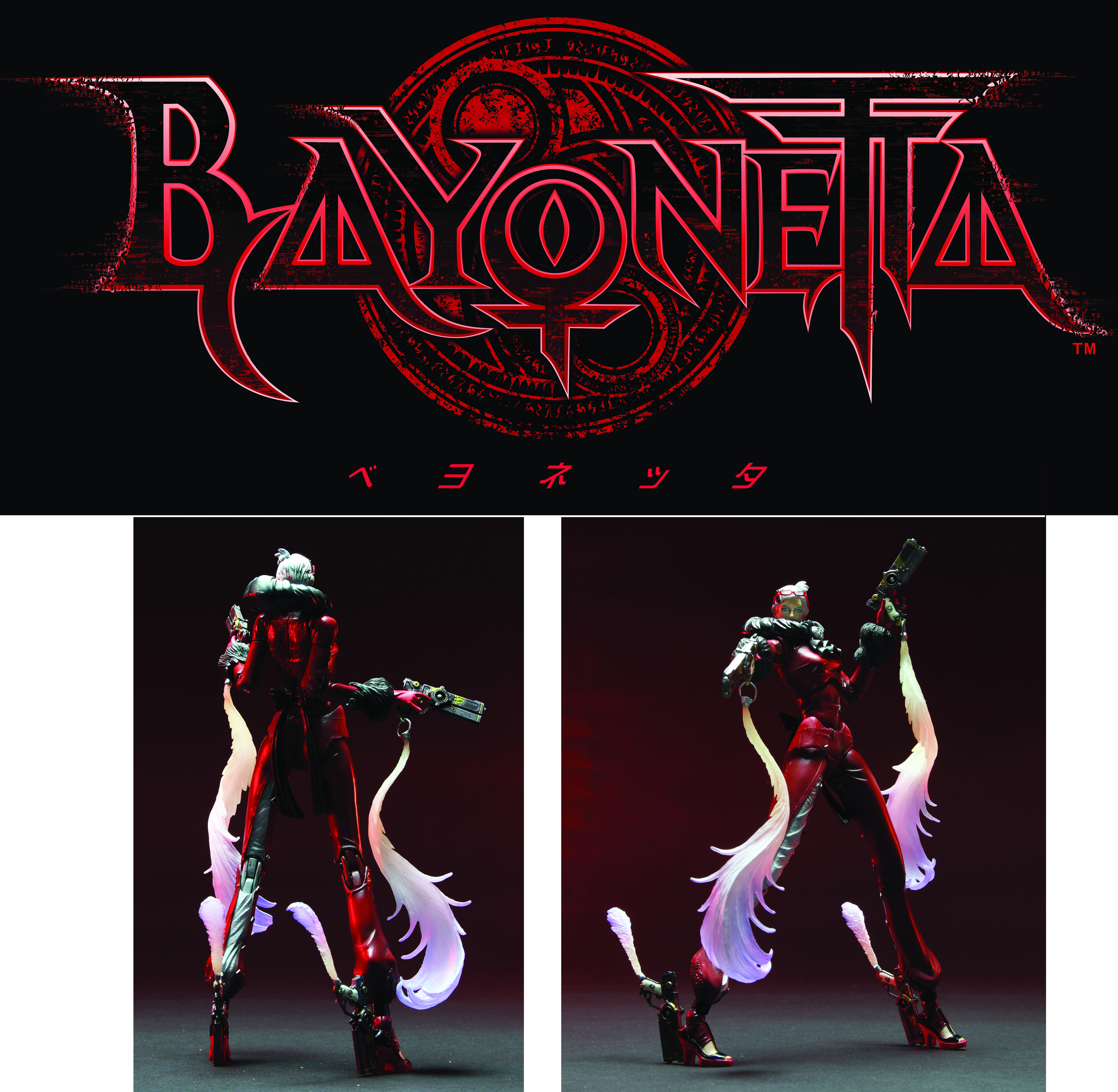 PLAY ARTS改　スクウェア・エニックス Bayonetta Jeanne BAYONETTA PLAY ARTS Kai Jeanne Painted Action Figure SQUARE