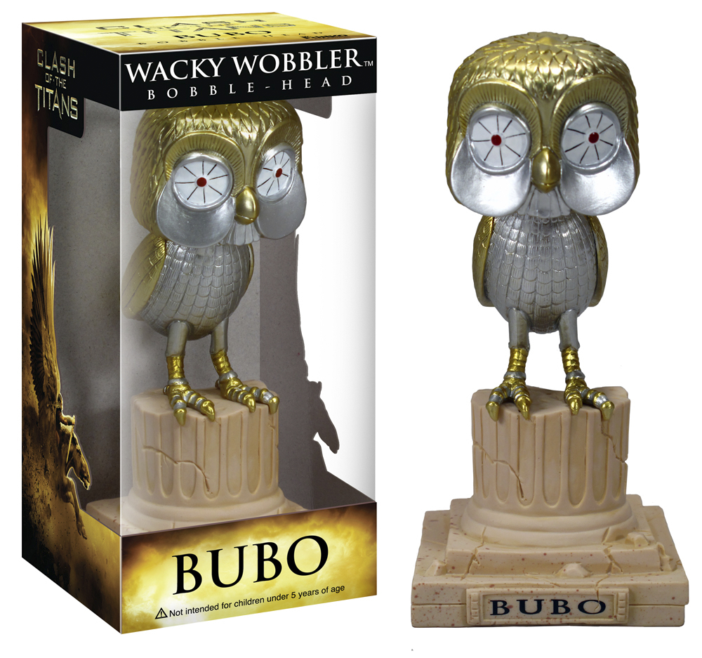 DEC098268 - CLASH OF THE TITANS BUBO BOBBLE HEAD - Previews World