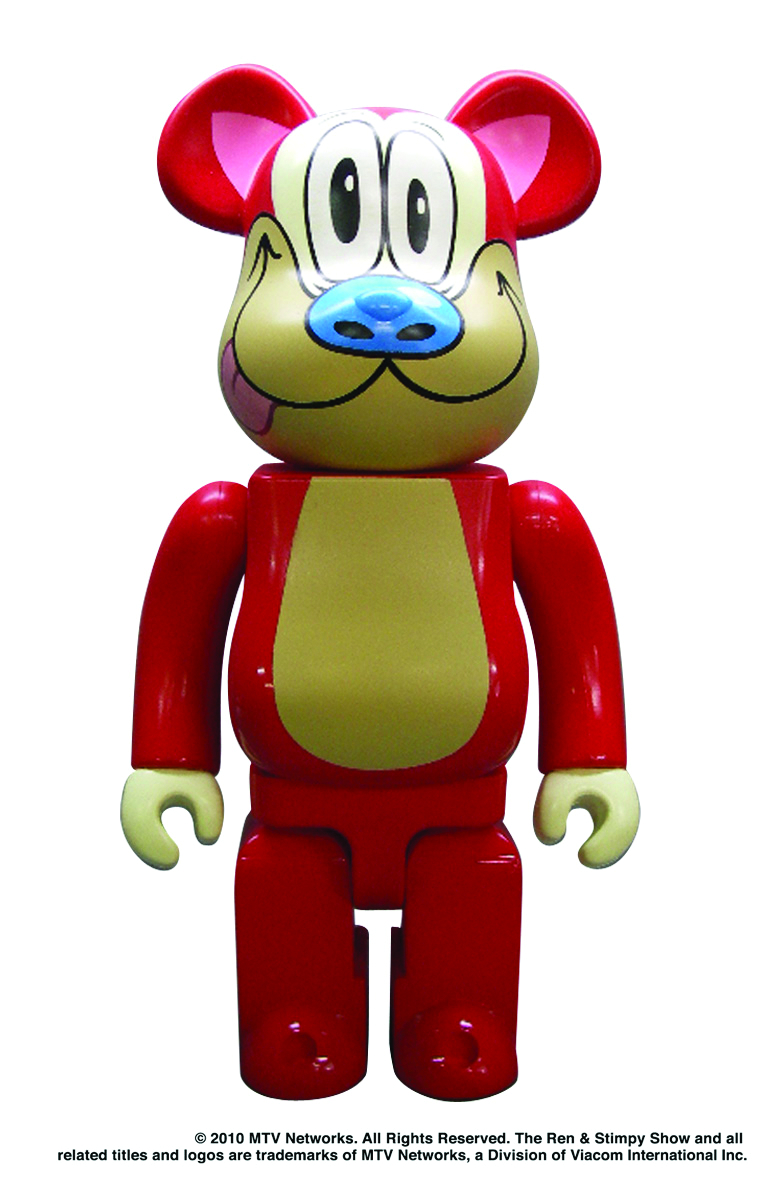 その他 MEDICOM TOY - Bearbrick Stimpy 400% Ren & Stimpy Space Madness 400% Be@Rbrick 2Pk - Toy Joy