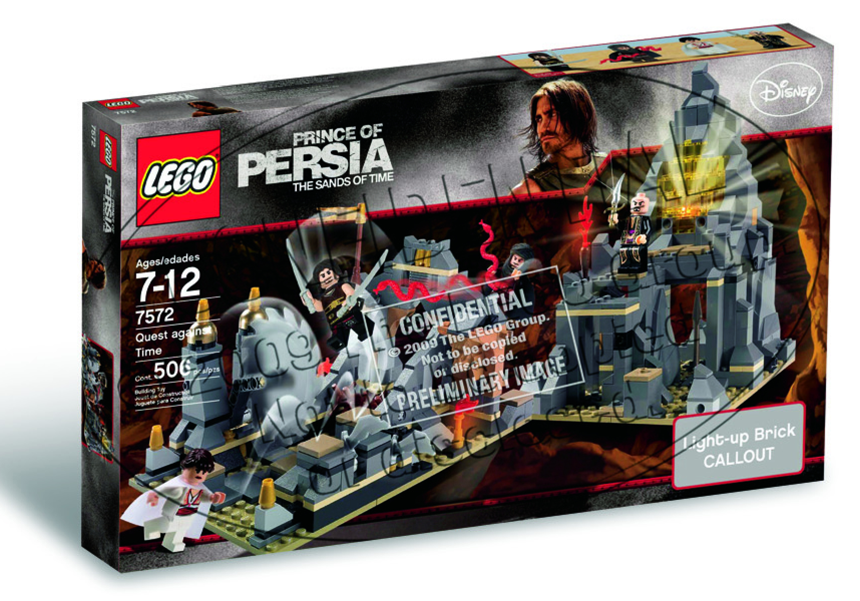 LEGO ® Prince of Persia Porte Clé-Nizam-NEUF /& neuf dans sa boîte 852941