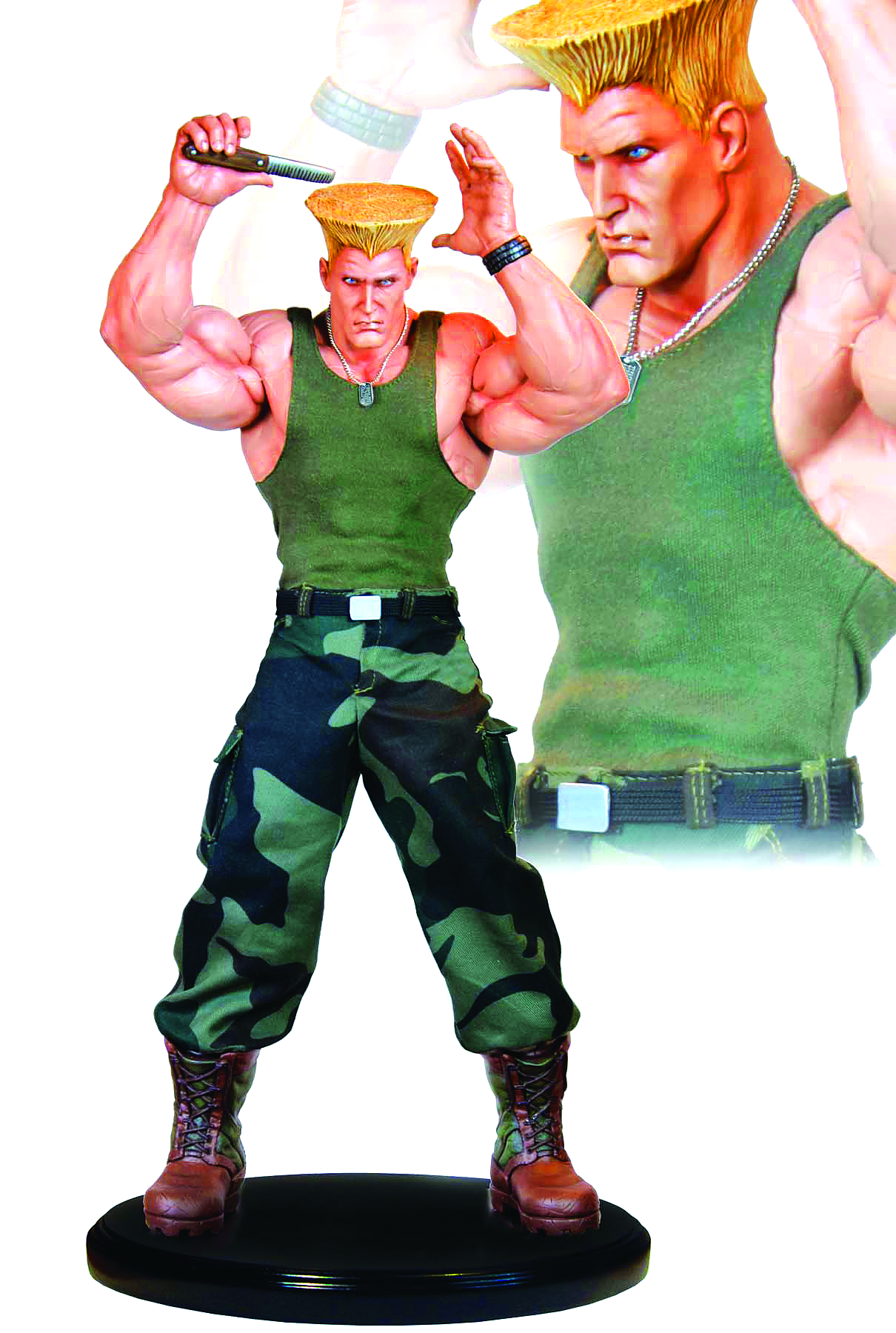 MAY101640 - STREET FIGHTER 1/4 SCALE GUILE STATUE - Previews World