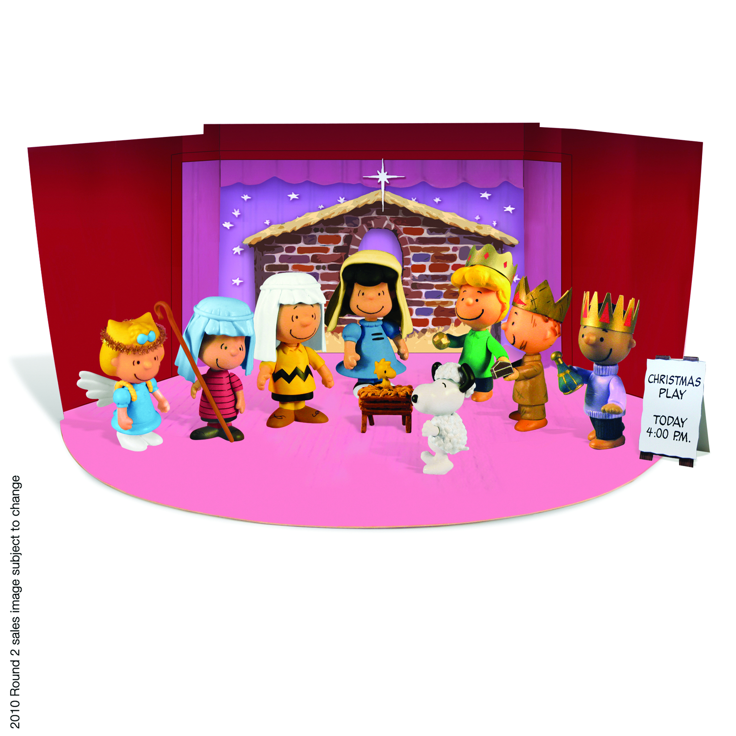 【新品】Peanuts Christmas Pageant ミニチュア Peanuts Mini Nativity Full Set by Jim Shore Canada