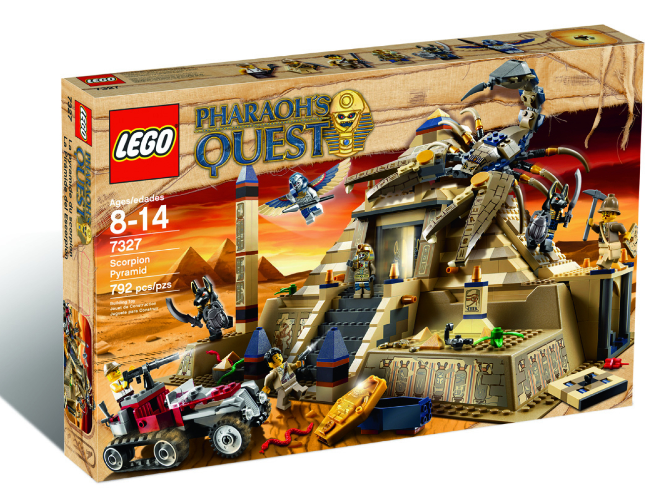 lego curse of the pharaoh game