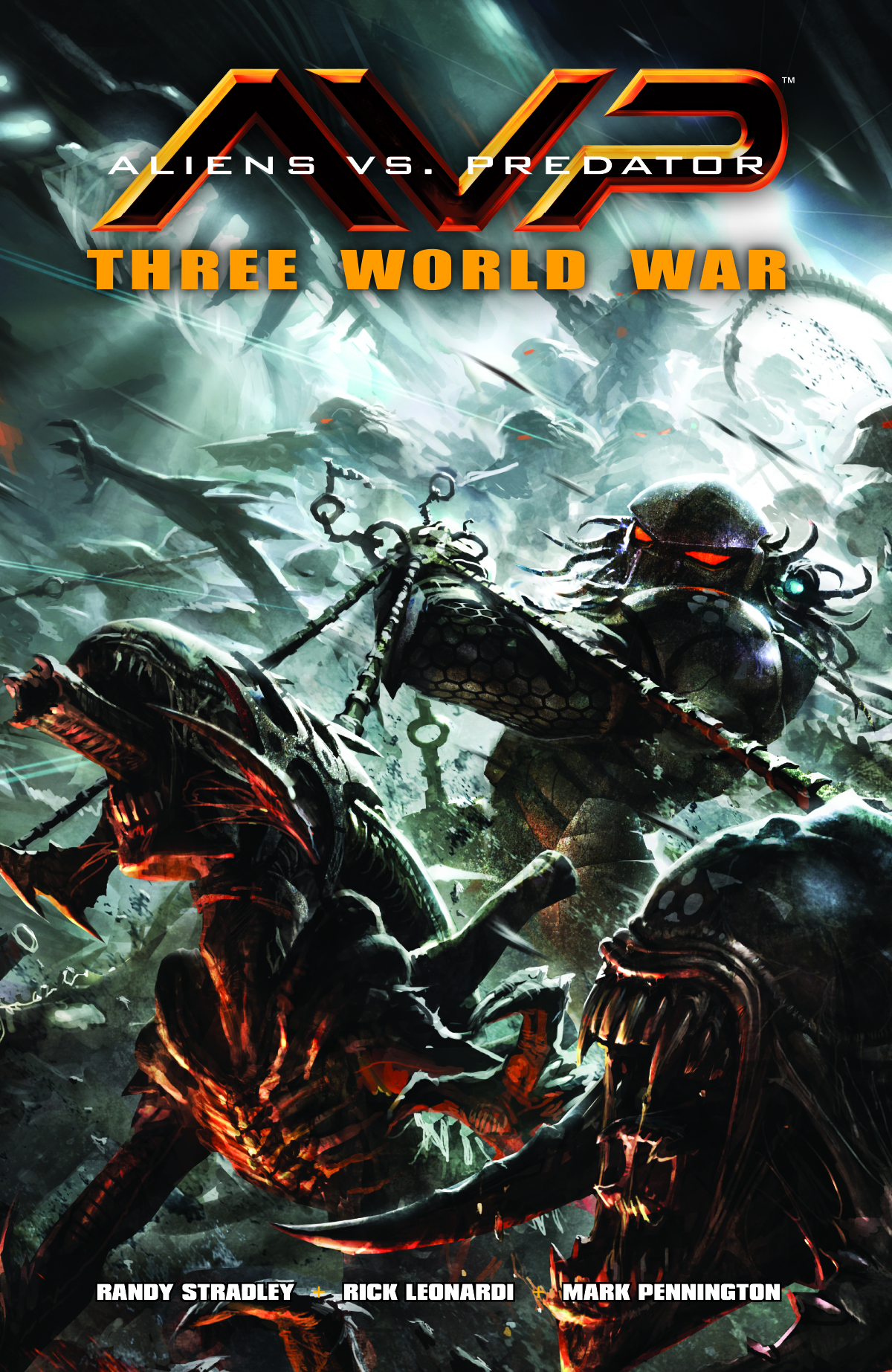 FEB110023 - ALIENS VS PREDATOR THREE WORLD WAR TP - Previews World