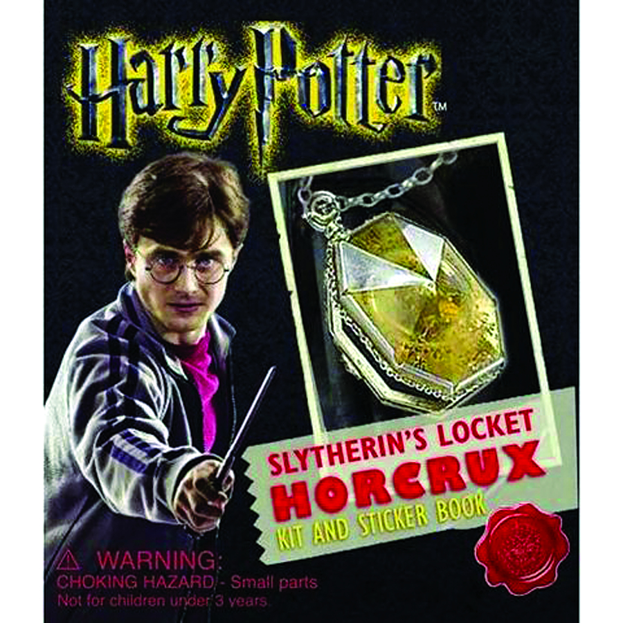 MAR111438 - HARRY POTTER HORCRUX LOCKET & STICKER BOOK - Previews World