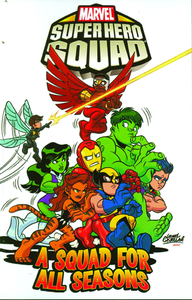 Marvel Super Hero Squad ＋ アメコミリーフ MAR110788 - SUPER HERO SQUAD SQUAD FOR ALL SEASONS GN TP