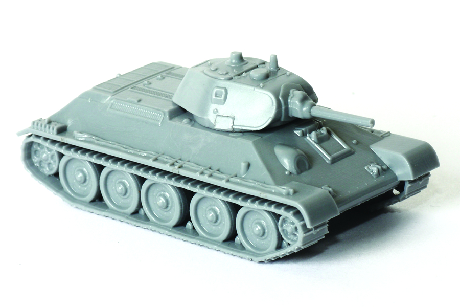 APR112112 - SOVIET T-34/76 TANK 1/100 MODEL KIT - Previews World