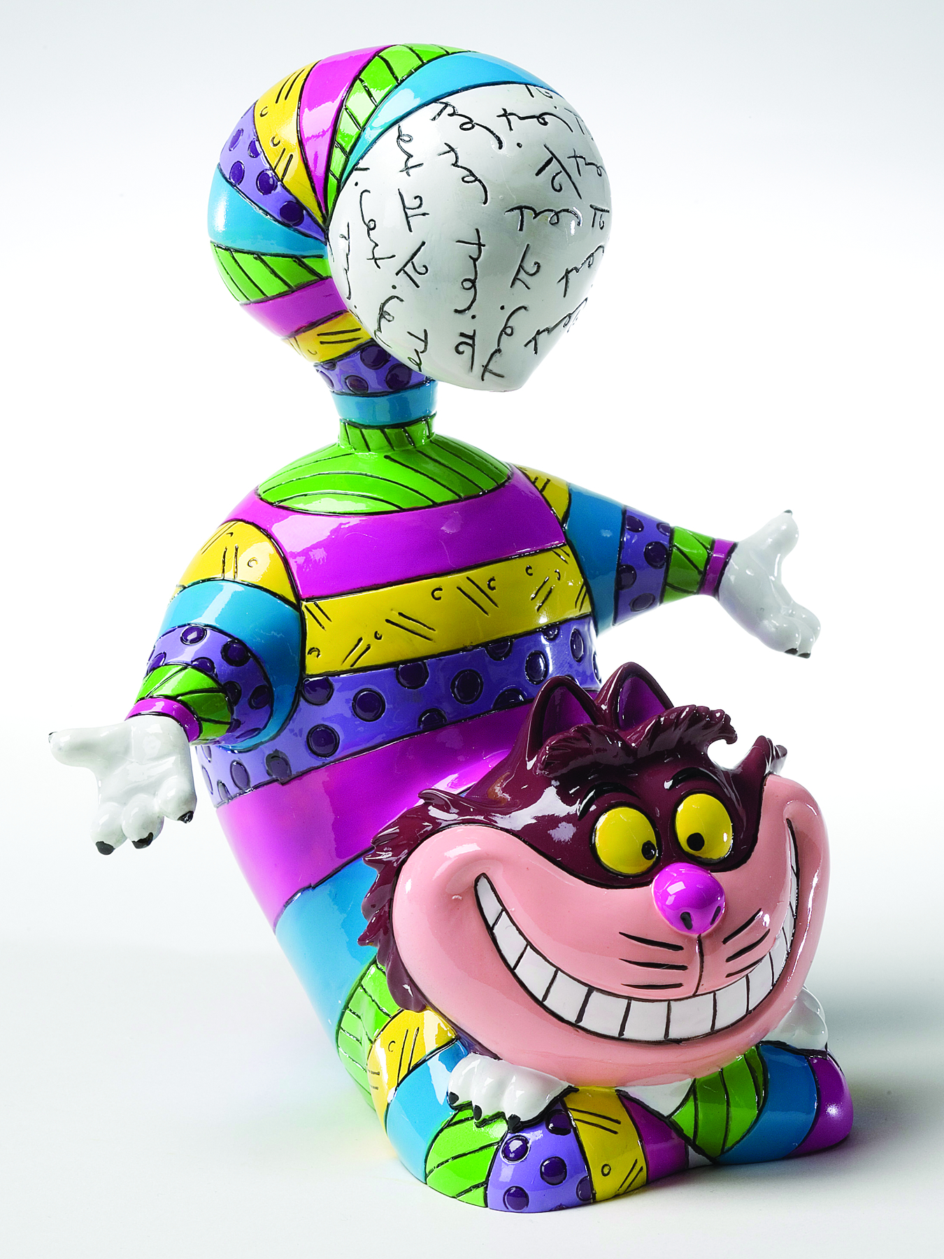 Disney von Romero Britto Cheshire Cat Miniatur Figur Deko 7cm 4026293 
