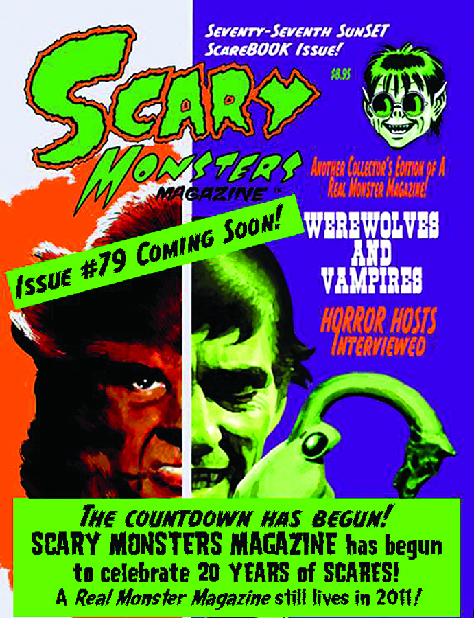 SCARY MONSTERS MAGAZINE #79