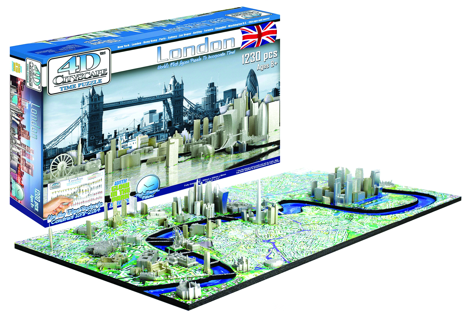 MAY111818 - 4D CITYSCAPE LONDON PUZZLE - Previews World