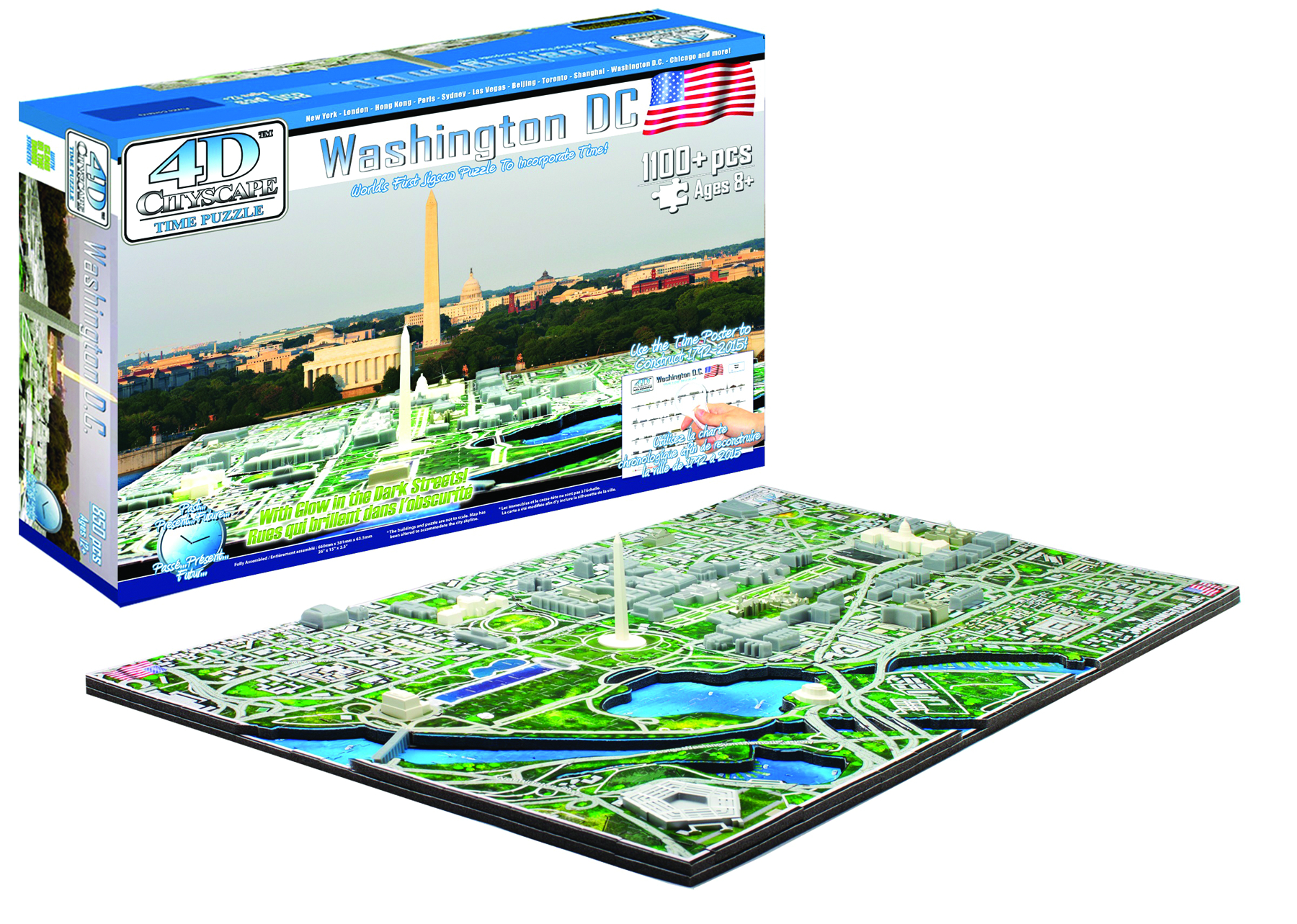 Puzzle 4D PARIS 1100 pcs