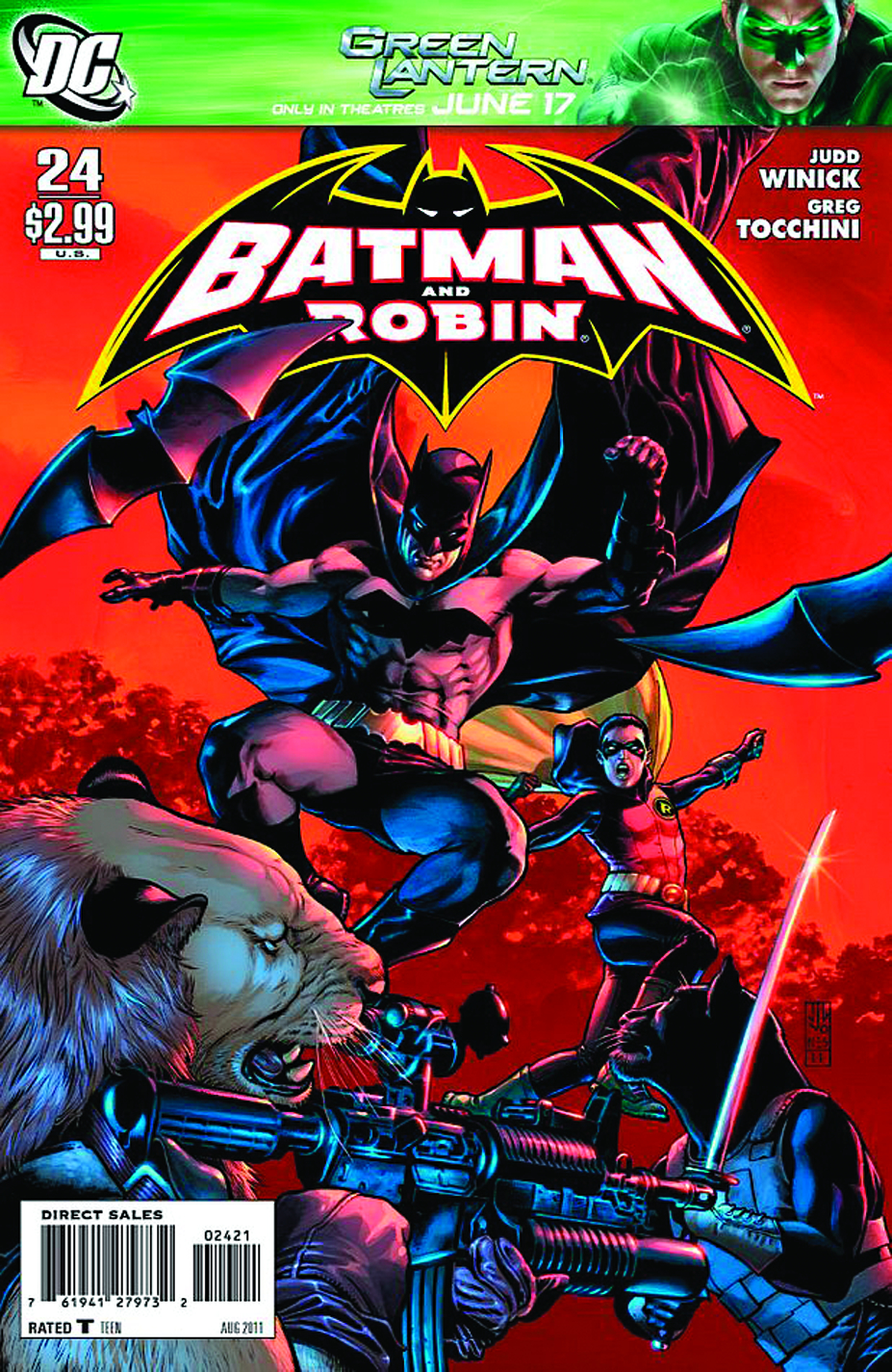 Batman & Robin #1 JG Jones Variant Cover 