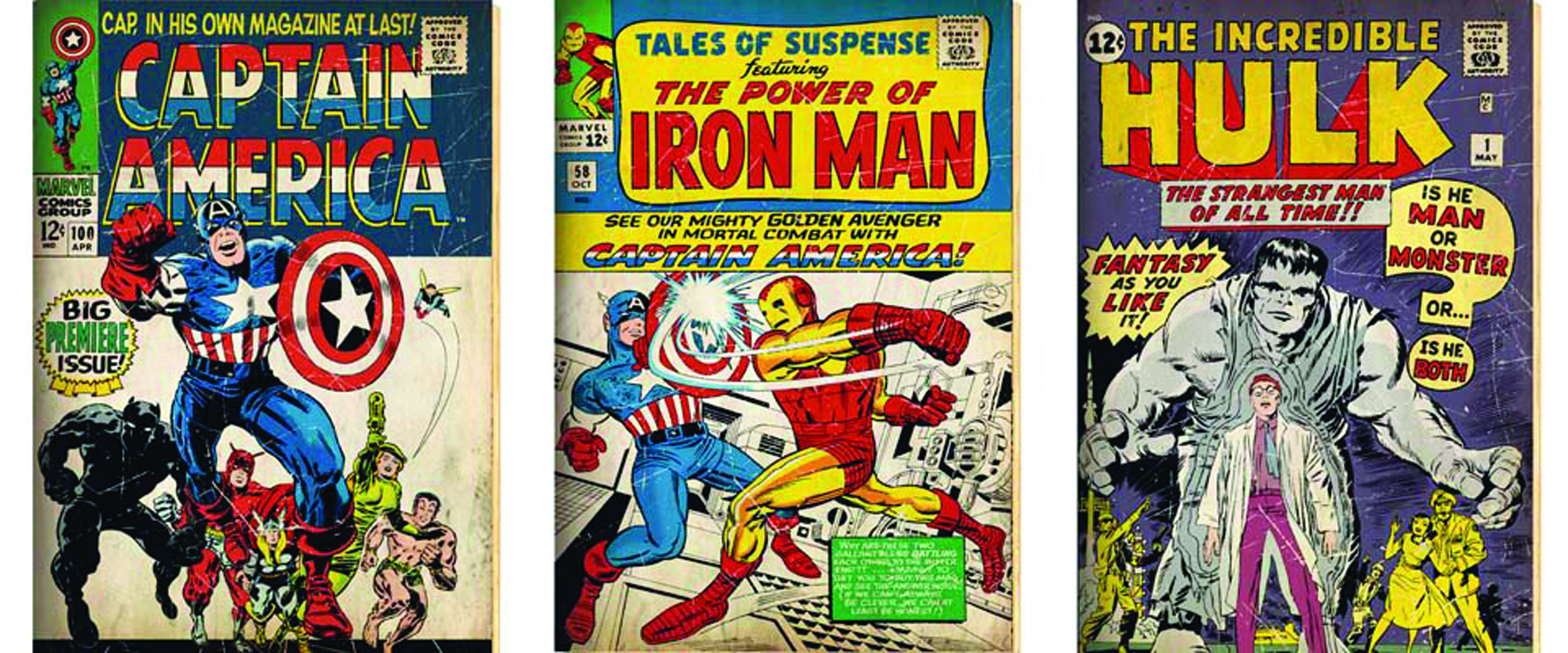 Sep111844 Marvel Classic Comic Covers 11 X 14 Photo 18 Pc Disp