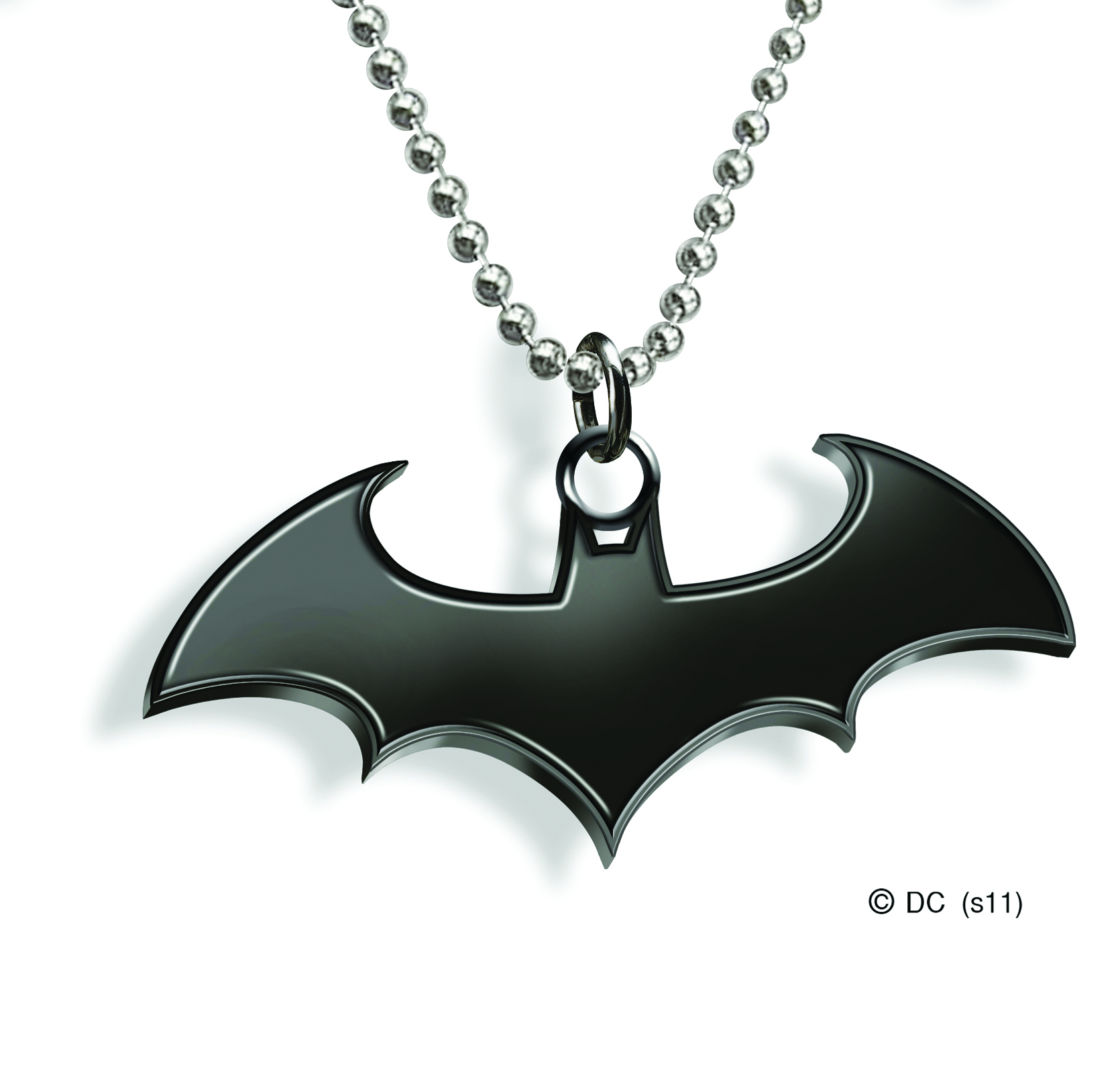 Batman Pendant Necklace For Unisex Silver 