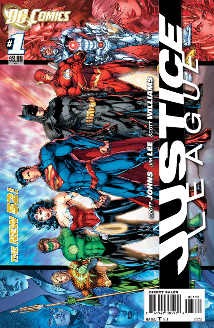 JUSTICE LEAGUE #1 2ND PTG