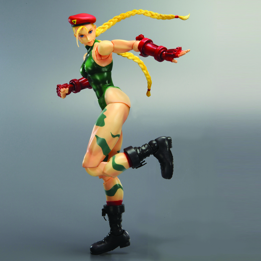 DEC111803 - STREET FIGHTER IV PLAY ARTS KAI CAMMY AF - Previews World