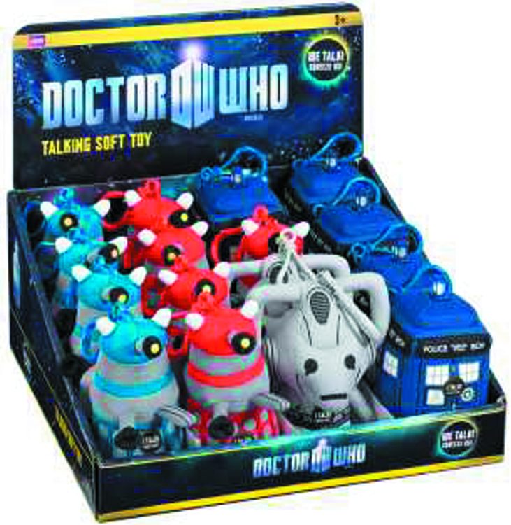 Underground Toys Doctor Who Mini Talking Tardis Plush Action Figure for sale online 