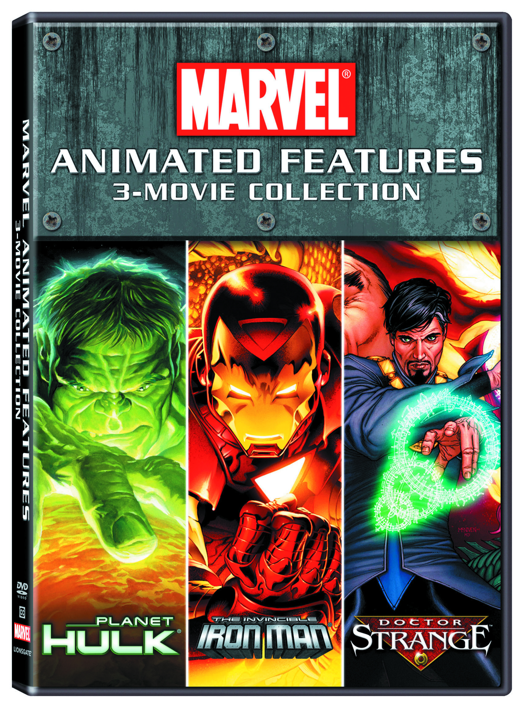 APR121992 - MARVEL ANIMATED FEATURES DVD 3PK - Previews World