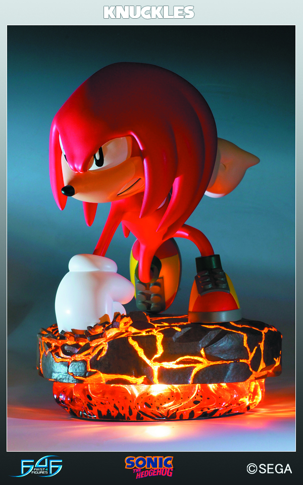 SONIC THE HEDGEHOG KNUCKLES STATUE