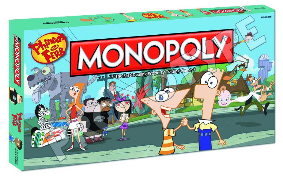 PHINEAS & FERB MONOPOLY