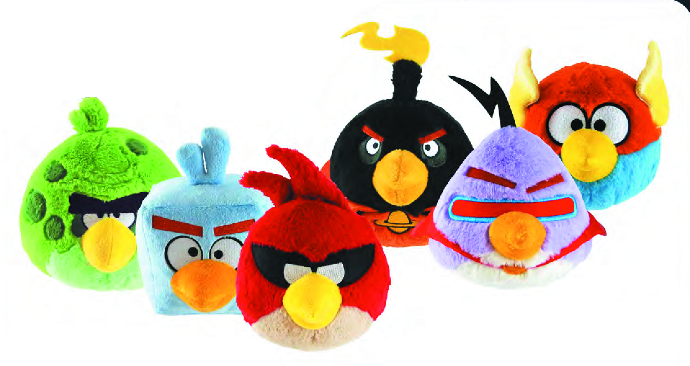 MAY121689 ANGRY BIRDS SPACE 5 IN PLUSH 12 PC ASST Previews World