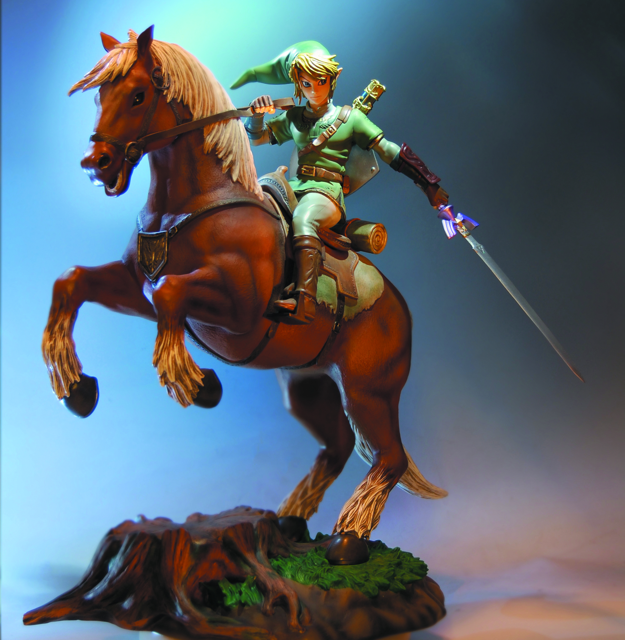 The Legend of Zelda: Breath of the Wild Link on Horseback Statue