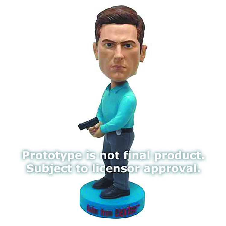 JUL122097 DEXTER DET JOEY QUINN BOBBLEHEAD Previews World