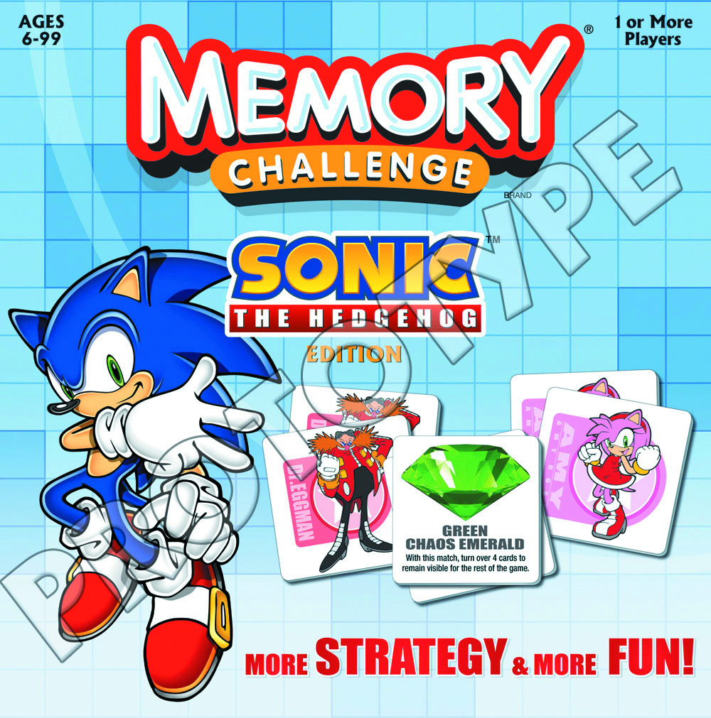 Oblee Marketplace  Jogo da Memória Sonic