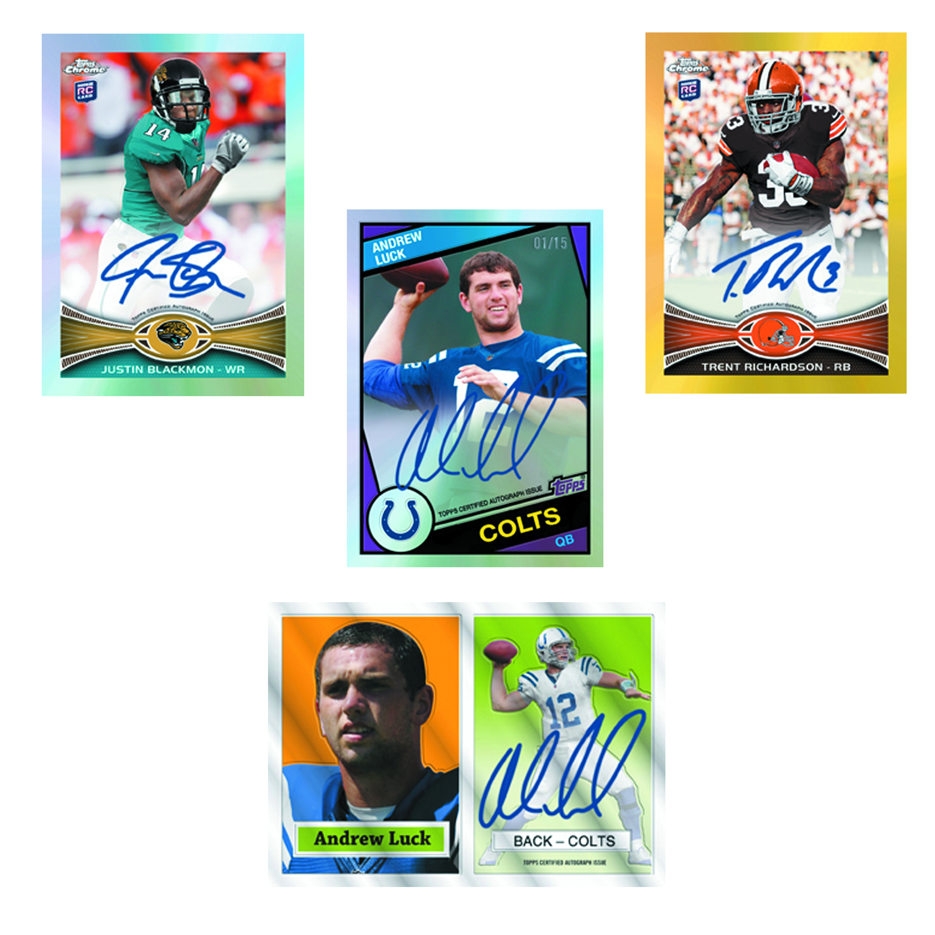 AUG121548 TOPPS 2012 CHROME FOOTBALL T/C BOX Previews World